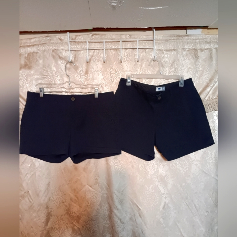 Old Navy Black High Waist Shorts